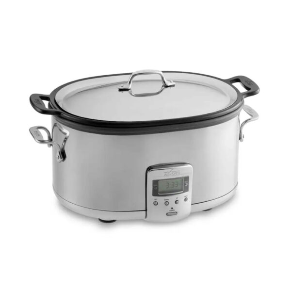 All-Clad SD700350 Slow Cooker, 7 Quart, Silver